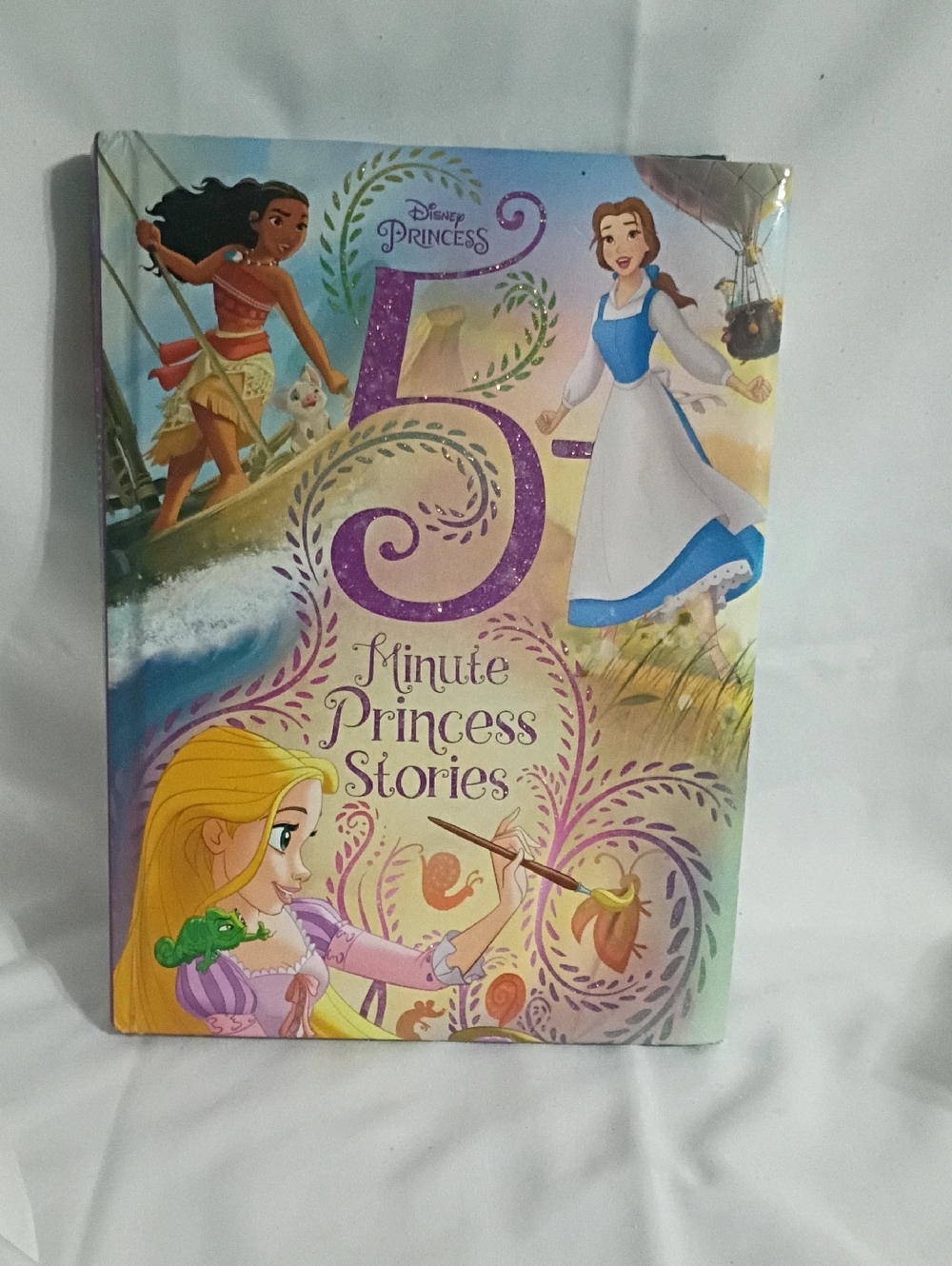Disney Princess Illustrated Storybook - Purple, Blue, Gold